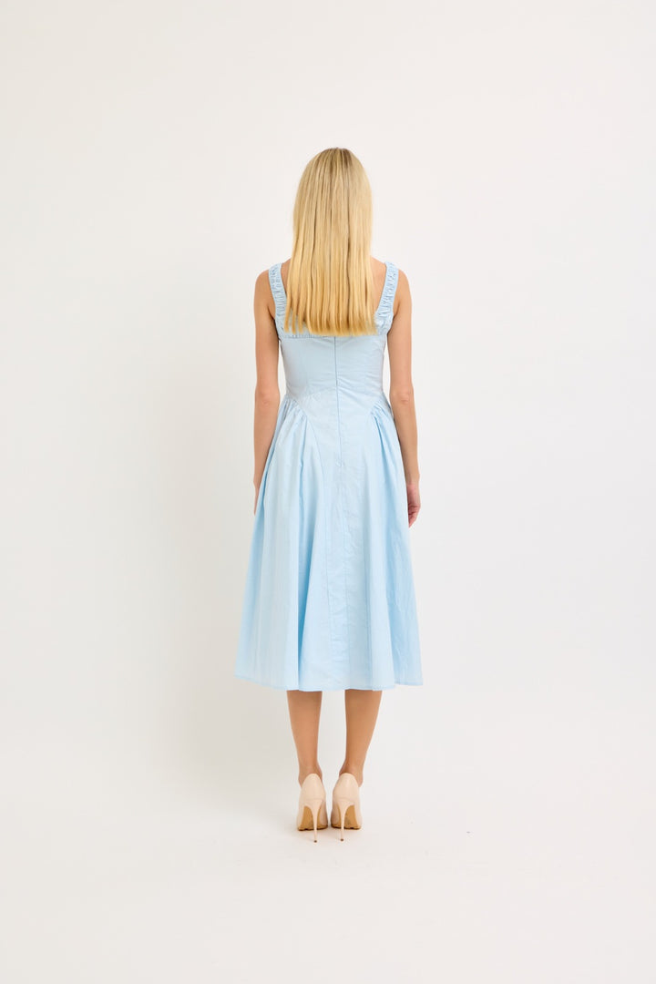 Blue Midi Dress