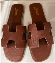 Josefina Open-Toe Saffiano Leather Sandals – Tan